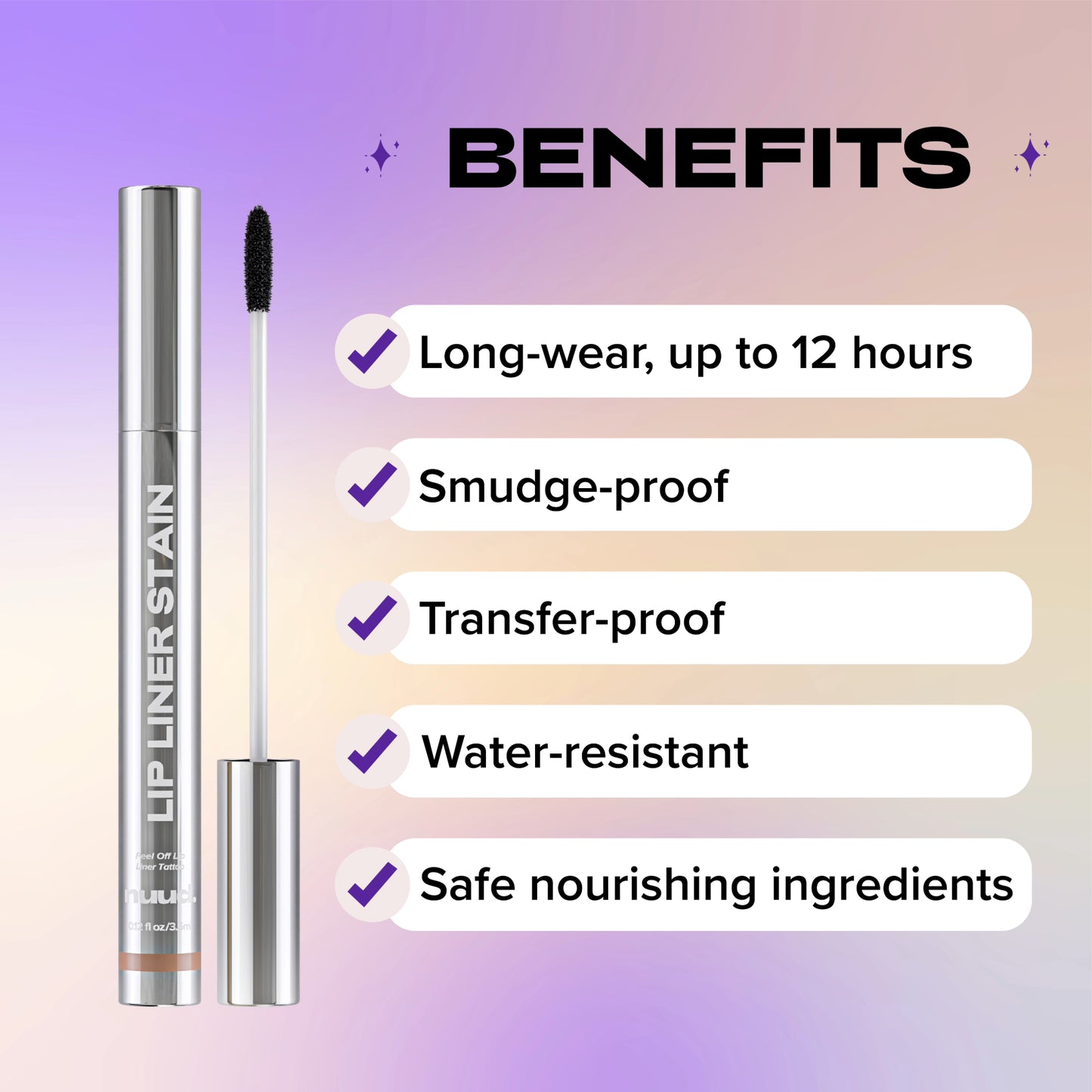 Waterproof Stripping Lip Liner