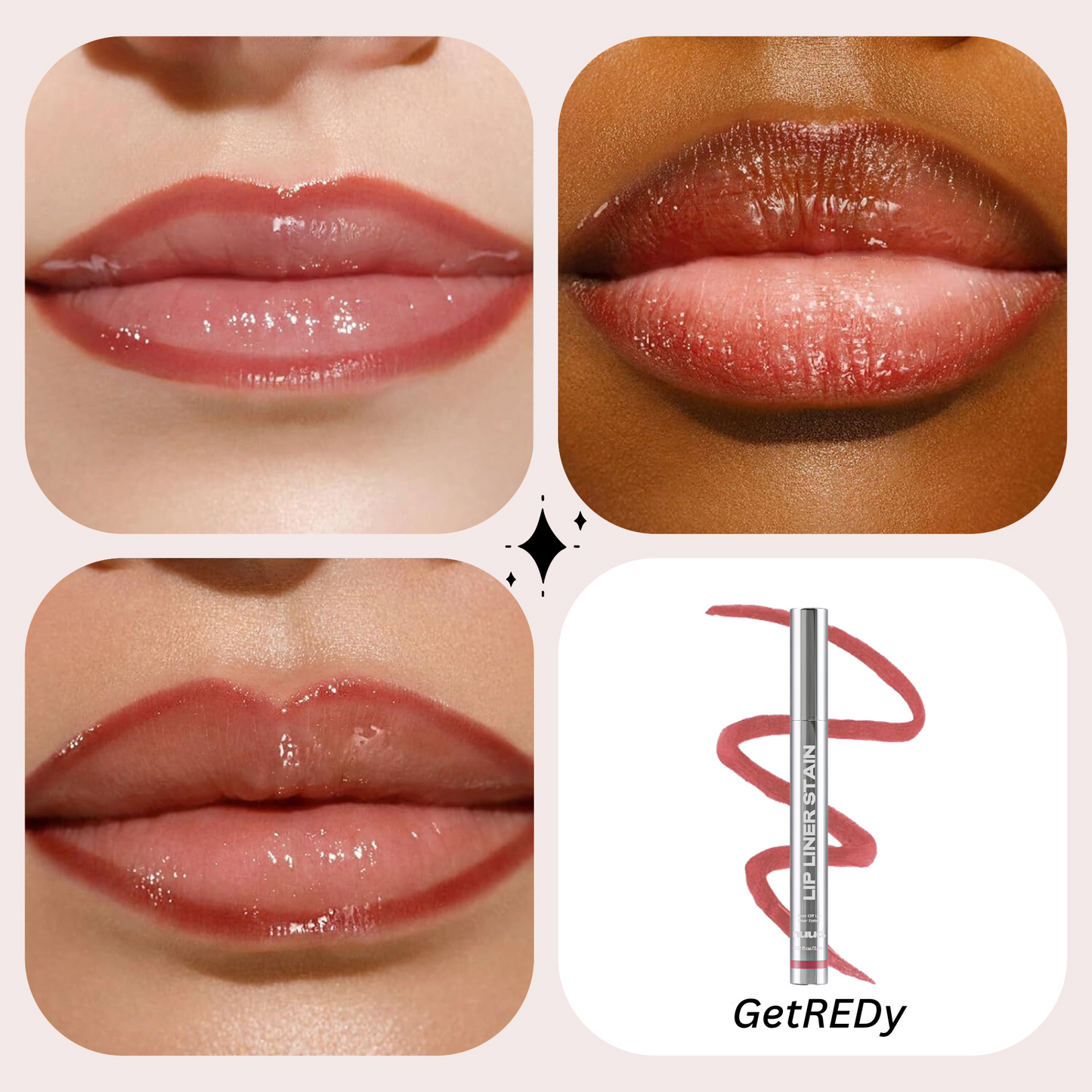 Waterproof Stripping Lip Liner